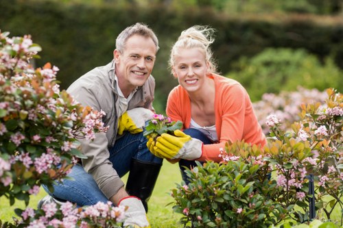 Local transfer station handling landscaping waste for recycling
